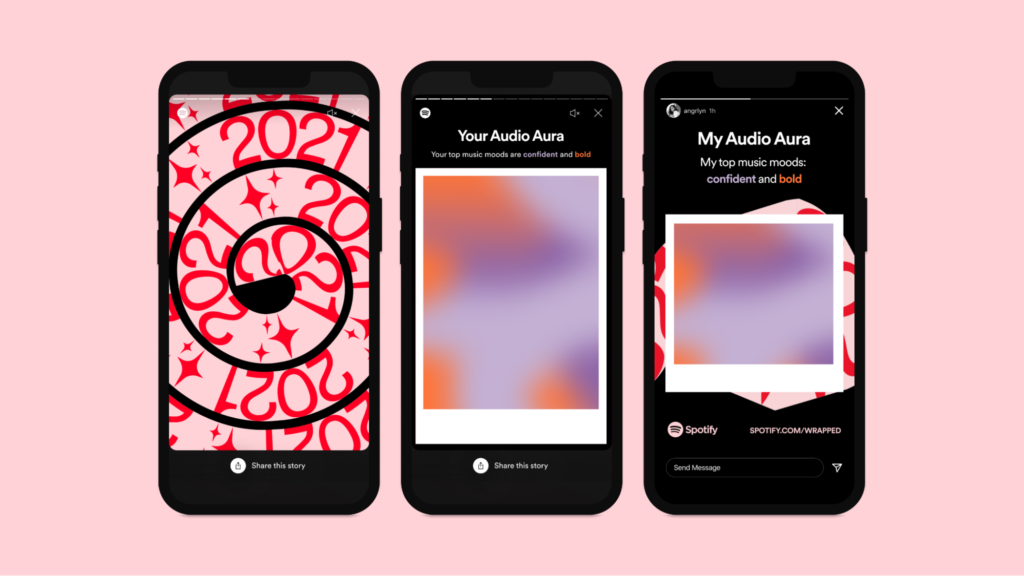 Spotify Wrapped design