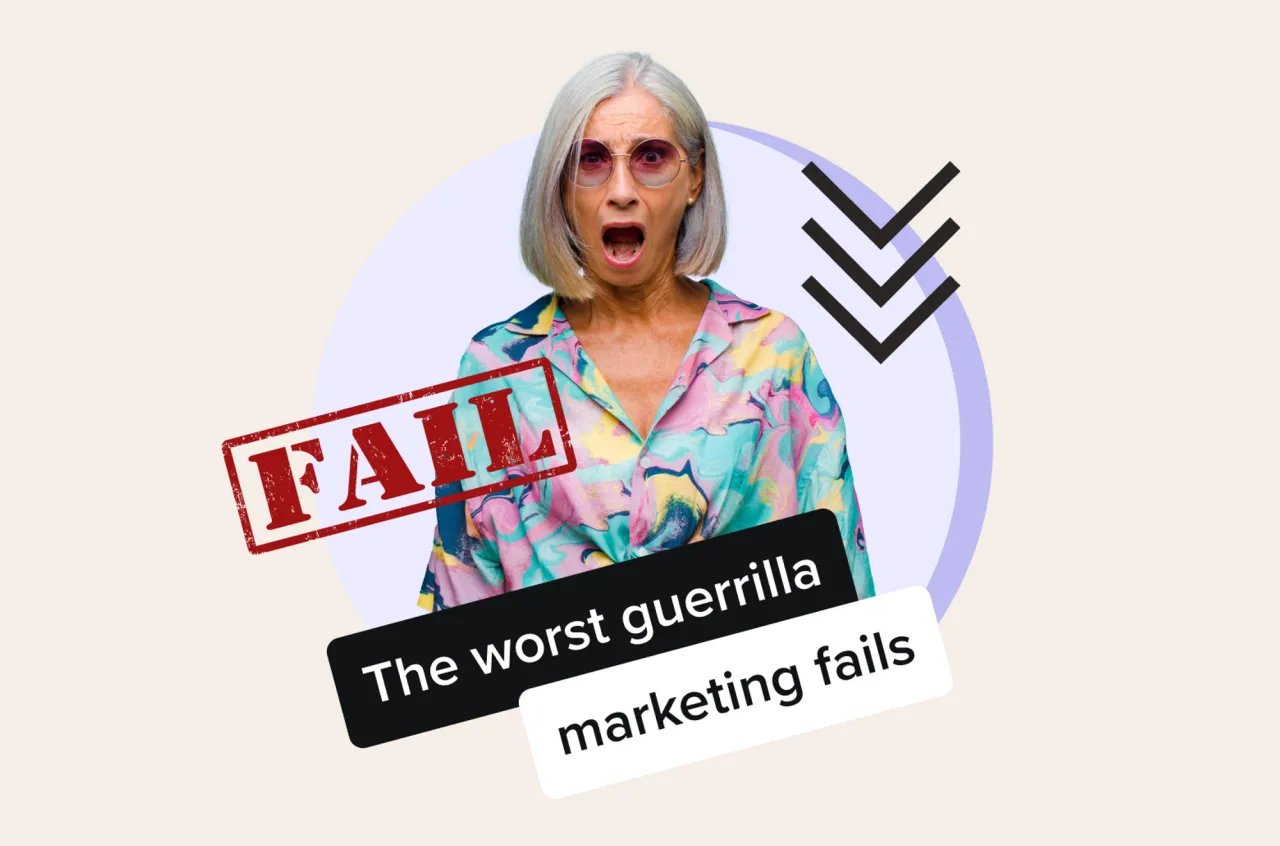 Guerrilla marketing fails: 8 promising campaigns that
flunked