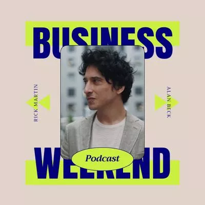 Podcast Topic Announcement with Successful Businessmen