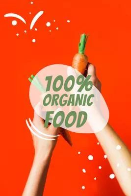 Organic Food Offer with Ripe Veggies
