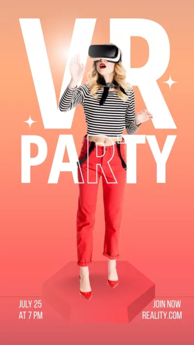 Virtual Party Announcement