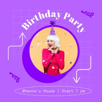 Birthday Party Announcement