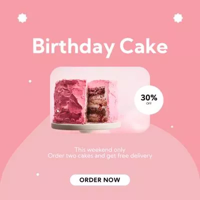 Birthday Cake Discount