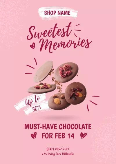 Discount Offer on Sweet Valentine's Day's Candies