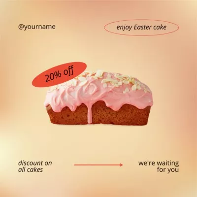 Easter Cakes Discount