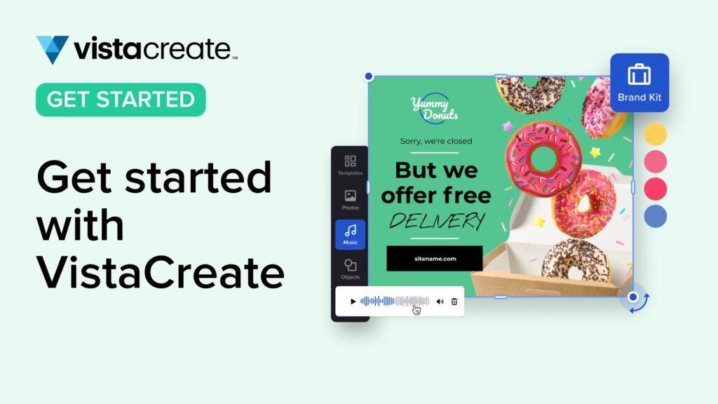 VistaCreate を簡単に始める方法を学ぶ
