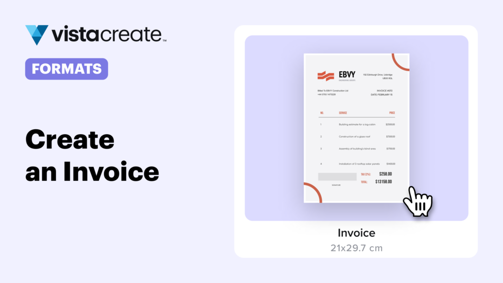 Learn how to create a great-looking invoice